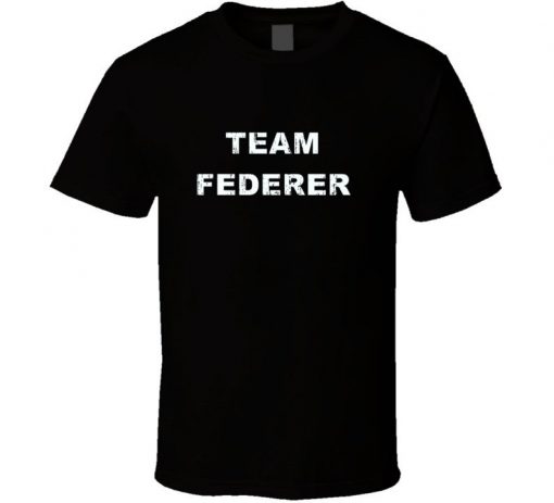 Roger Federer Tennis Fan Team Inspired T Shirt