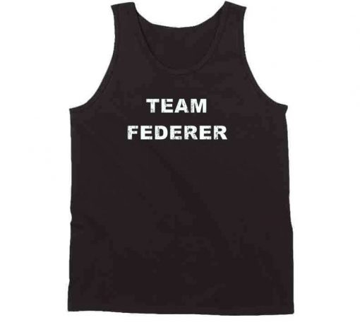 Roger Federer Tennis Fan Team Inspired Tank top