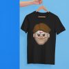 Sport Roger Federer Emoji Vtg Black Tee Clothing Tshirt