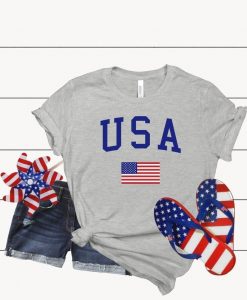 Usa Shirt, Patriotic Usa Shirt, 4th of July Shirt, Usa Flag Shirt, Memorial Day Shirt