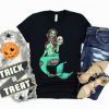 Zombie Mermaid Halloween Shirt