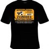 zombie permit gift Cool Funny Humor Shirt