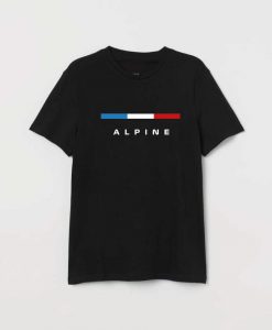 Alpine Formula 1 T-shirt-- Alpine formula car