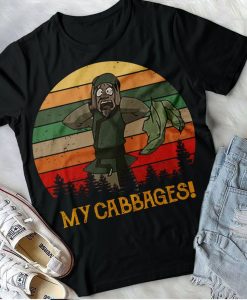 Cabbage Man Shirt My Cabbages T-Shirt Avatar The Last Airbender Tee Classic Movie 80S Funny