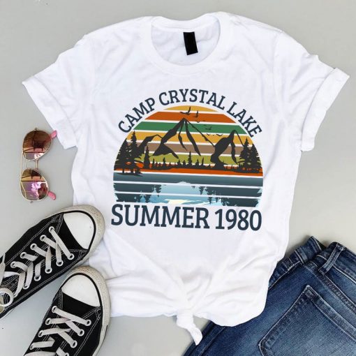 Camp Crystal Lake Summer 1980 - Vintage Retro T-Shirt