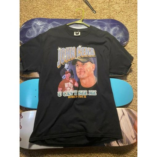 Cena John Wwe Vintage Shirt T-Shirt Wrestling Wwf Tee