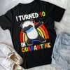 Dabbing Panda Quarantine 2020 Gifts, I Turned 10 In Quarantine Tshirt