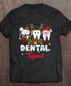 Dental Squad Dentist Christmas Tshirt