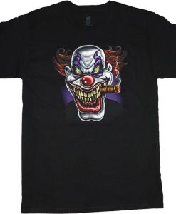 Evil Scary Clown Cigar Tee