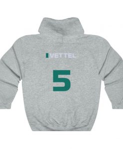 F1 Aston Martin Sebastian Vettel Hoodie Back