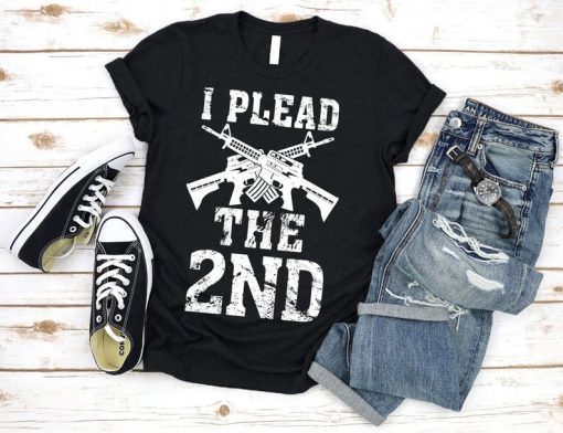 I Plead The 2Nd Amendment Pro-Gun T-Shirt