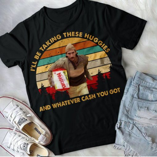 I'Ll Be Taking These Huggies H I Mcdunnough Raising Arizona Movie Vintage Tshirt