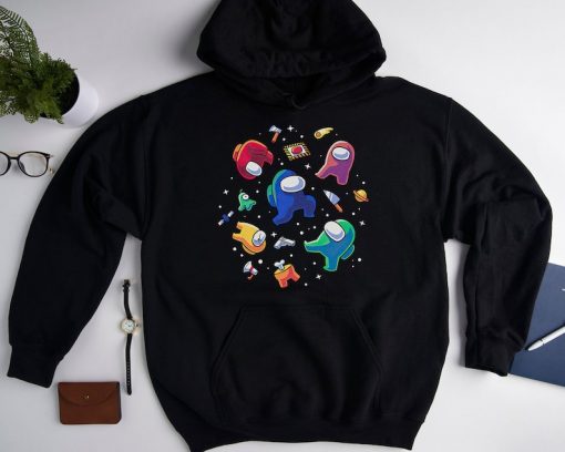 Impostors in Space Shirt, Among Us Video Game, Galaxy Finding Impostor Hoodie