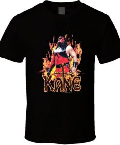 Kane Flames Popular Wrestler Sports Fan T Shirt