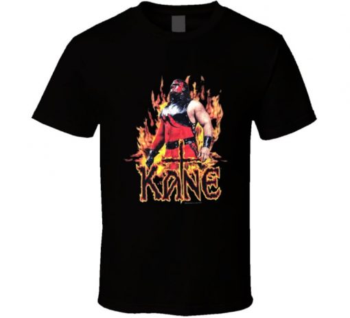 Kane Flames Popular Wrestler Sports Fan T Shirt