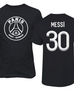 Leonel Messi 30 Paris T-Shirt Twoside