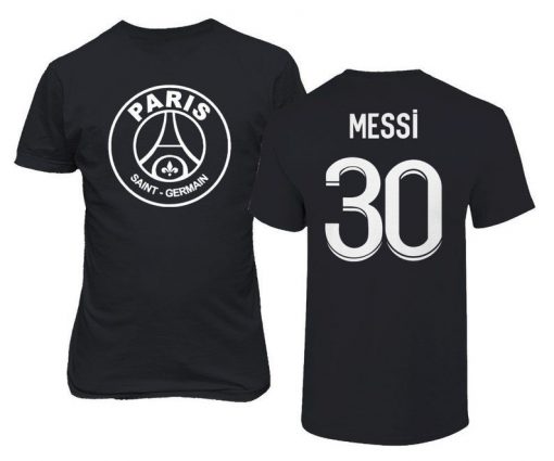 Leonel Messi 30 Paris T-Shirt Twoside