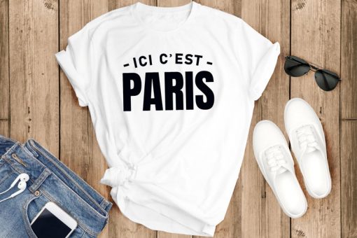 Messi psg shirt, camiseta de messi psg, Ici C'est Paris Shirt Here is Paris Messi Tee PSG France This is Paris Soccer Football Unisex tee