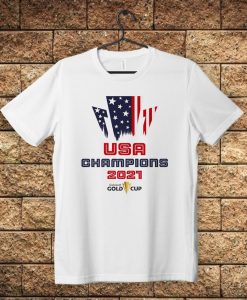 Nations League USA 2021 Champions, USA Champions 2021 Gold Cup Concacaf Premium T-Shirt