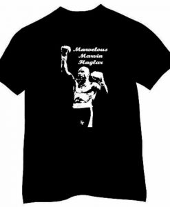 New Marvelous Marvin Hagler Boxing Legend Training Gym Tshirt