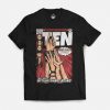 Pearl Jam Ten Tshirt vintage comic design grunge