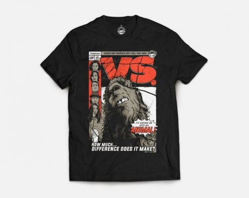 Pearl Jam VS Tshirt vintage comic design grunge