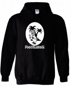 Poguelandia Est 2021 OuterBanks Shirt Unisex Black Hoodie