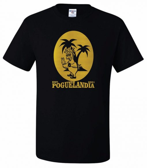 Poguelandia - Est 2021 - OuterBanks Shirt Unisex Black T-Shirt