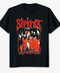 SLIPKNOT Band Frame Unisex Black T-shirt