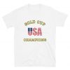 USA Gold Cup Champions Short-Sleeve T-Shirt CONCACAF Copa Oro 2021 Tee