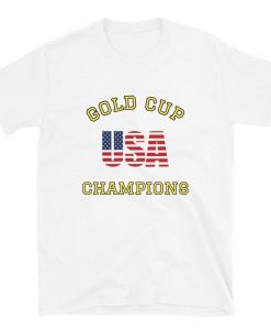 USA Gold Cup Champions Short-Sleeve T-Shirt CONCACAF Copa Oro 2021 Tee