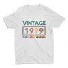 Vintage 1999 Shirt, 21T Birthday, Gift For Birthday