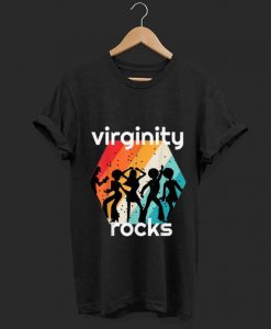 Vintage Retro Virginity Rocks shirt