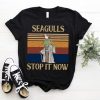 Vintage Yoda Shirt Seagulls Stop It Now T-Shirt Star War Tee Funny