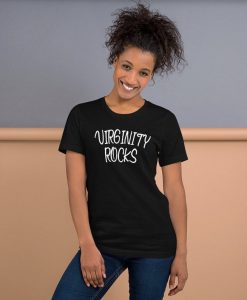 Virginity Rocks Funny T-shirt