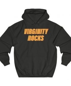 Virginity Rocks Unisex College Hoodie