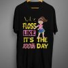 100 Days Of School Girl Floss Dance T shirt