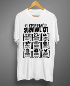 A KPOP FAN’S SURVIVAL KIT Tshirt