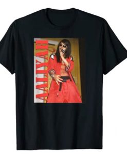 Aaliyah Stencil Logo T-Shirt