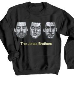 About The Jonas Brothers Complete Black Sweatshirt