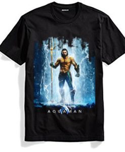 Aquaman Black Mint T Shirt Justice League