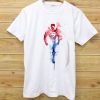 Avengers Ironman Captain America White Tee