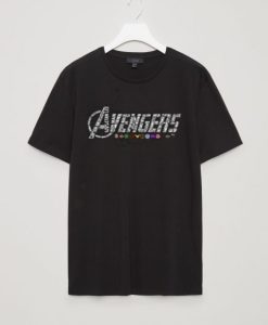 Avengers Unisex black Tee