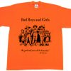 Bad Boys And Girls Orange T Shirt