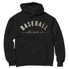 Baseball All Day black hoodie