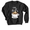 Chill Out Man Sloth Coffee Lover Sweatshirt