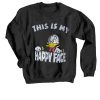 Donald Duck This Is My Happy Face Sweatshirt