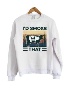 Farm Animals I’d Smoke That Vintage Sweatshirt