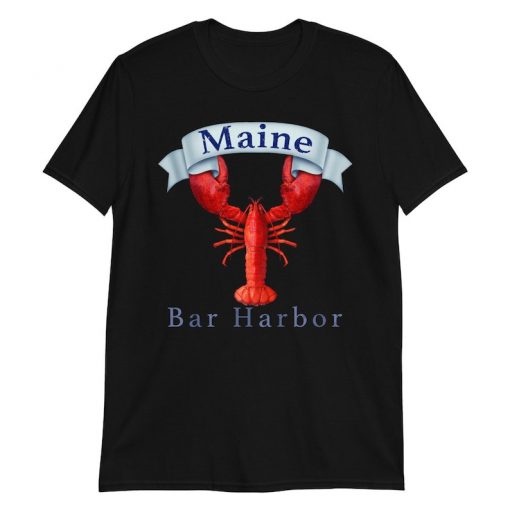 Maine State Bar Harbor Lobster Unisex T-Shirt