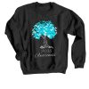 PCOS Awareness BlackSweatshirt